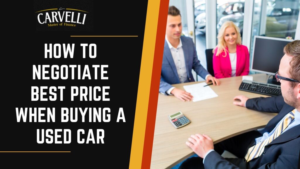 How to Negotiate Best Price When Buying a Used Car featured image